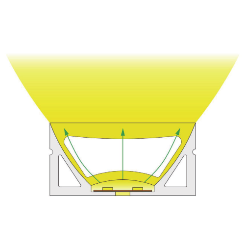 Heliflex 50x25 Neon Flex Side Bend