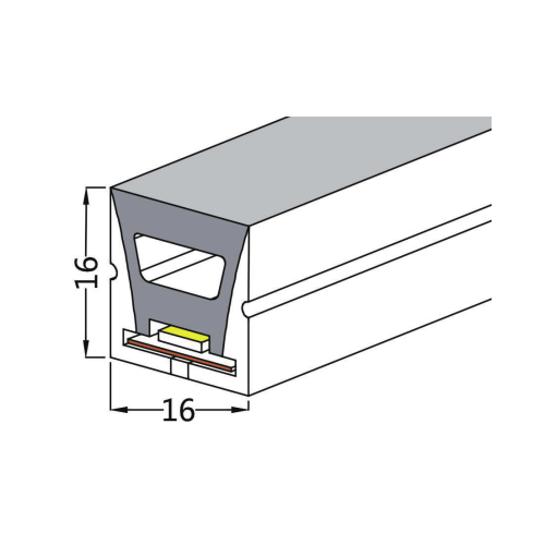 Heliflex 16x16 Neon Flex Top Bend