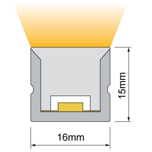 Heliflex_top_bend_neon_flex_HFP1615TB_line_diagram_dimensions_IP67