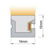 Commercial Grade Heliflex Side Bend Neon Flex - IP67 Rated with Horizontal Bend - Long Length - HF1615SB