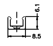 HF060TB_Heliflex_top_bend_neon_flex_6x6mm_24vDC_dimensions